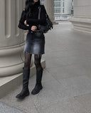 Fiction Ring Side Belt Shoulder Bag