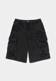 PINCH CARGO SWEAT BERMUDA PANTS