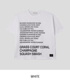 Slog lettering printing short sleeve