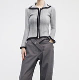 Limin Two-Way Knit Zip-Up