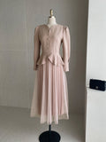 Crete Color Scheme Pleated One Piece