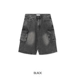 Vint Cargo Bermuda Denim Pants