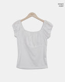 Epon Off-shoulder Short-sleeve T-shirt