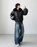 Cledor Balloon Leather Jumper