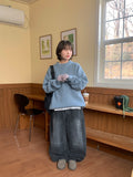 [unisex] Denkino round over knit