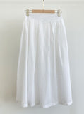 Btel Seersucker Stripe Banding Skirt