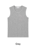 Duff Rivet Pocket Sleeveless