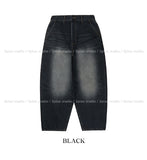 Dean Tiger Balloon Denim Pants