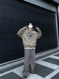 Suede Balloon Pants