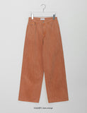 Setomo washed wide cotton pants