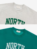 Carolina Lettering Brushed Sweatshirt