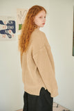 Heavy Overfit Pullover Collar Sweater