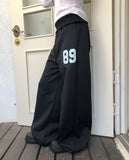 Beaut 89 Lettering Folding Two-Way Wide Banding Training Pants