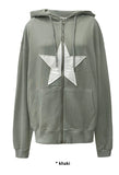 [UNISEX] BIG STAR HOOD ZIP-UP