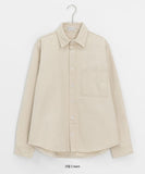 Melpha Pocket Corduroy Long Sleeve Shirt