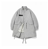Chiro Quilted Over Fit Fishtail Field Jacket