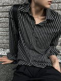 Oasis Stripe Satin Shirt