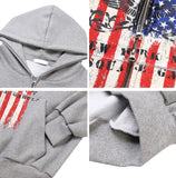 Jeff Flag Hood Zip-Up