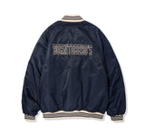 90S Rugby Nylon Varsity Jacket