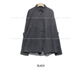 (UNISEX) Mist Denim Shirt Jacket