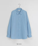 [Unisex] Le Poquin Basic Over Long Sleeve Shirt