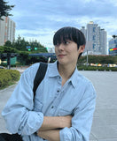 Light blue shirt