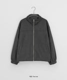 Hufenly Collar Suede Jacket