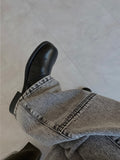 [handmade] Real Leather Rough Boots