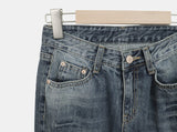 Lopa Bootcut Washed Denim Pants