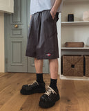 Verse Pintuck Bermuda Patch Work Pants
