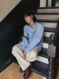 Evan Twill Cotton Wide Pants