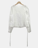 Adam Lace Square Blouse
