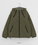 [unisex] Belcott Two-Way Quilting Hood Padding Jumper