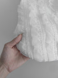 Nets Ruffle Shoulder Bag