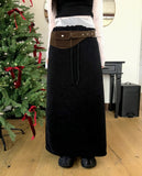 Lera Suede Wallet Belt