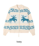 Dien Cowichan Collar Knit Zip-Up