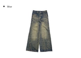 Newsy Washing Wide Denim Pants