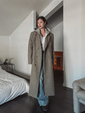 [wool80%] Mori Maxi Wool Hidden Coat