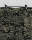 [unisex] Harsh Camo Cargo Wide Pants