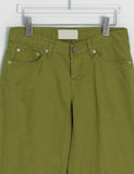 Desen Color Straight Cotton Pants