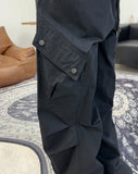 Kaneb Diagonal Cargo Banding Pants