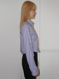 GRACE STRIPE CROP SH