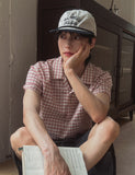 The Will Crop Check Short Sleeve Shirt