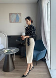 Bonia Slit Skirt