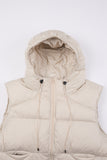 Glow goose down padding vest
