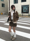 Berlin Wool Collar Fur Mustang Jacket
