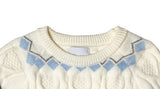 Emb Nordic Jacquard Loose Knit
