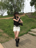 Body Buckle Platform Sole Sandals