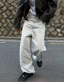 Vant light blue washed denim pants