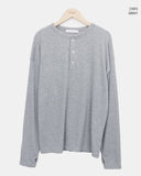 Kiyul Henley Neck Warmer Long Sleeve T-shirt